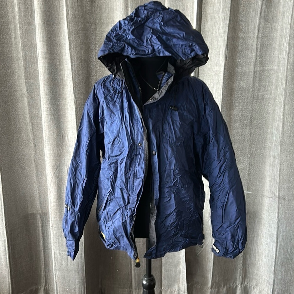 Blue Eddie Bauer Ski Coat with Insert